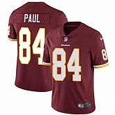 Nike Washington Redskins #84 Niles Paul Burgundy Red Team Color NFL Vapor Untouchable Limited Jersey,baseball caps,new era cap wholesale,wholesale hats